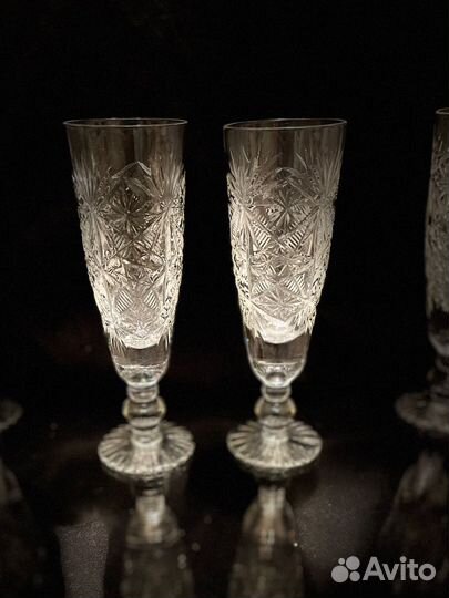 Набор фужеров 6шт хрусатль