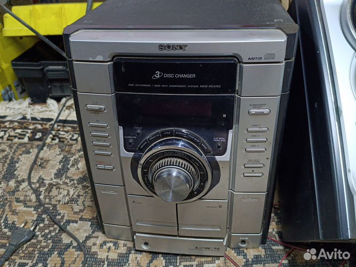 Музыкальный центр sony RG 475 S