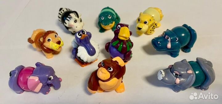 Лошарики - игрушки из киндер сюрприза 90х