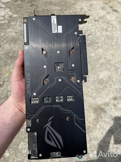 Видеокарта gtx 1060 6gb asus strix