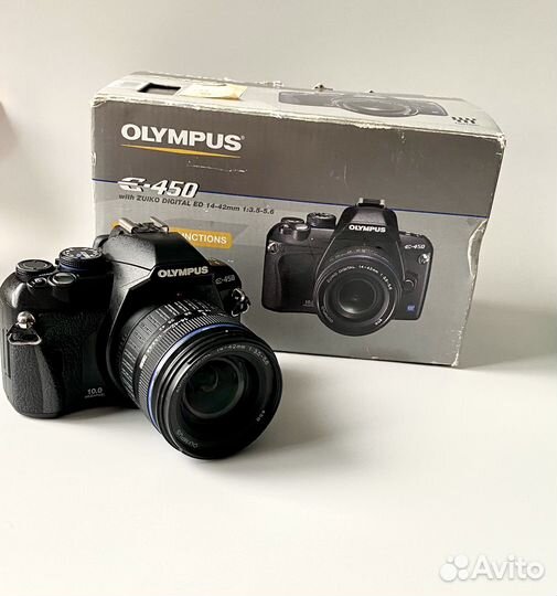 Фотоаппарат зеркальный olympus E-450