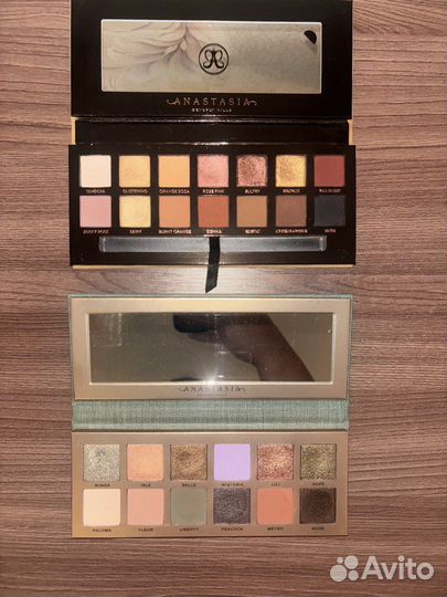 Anastasia beverly hills палетки теней