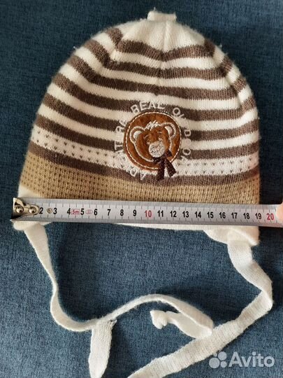Шапки детские 6-18 мес