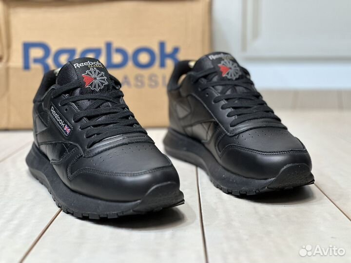 Кроссовки reebok classic кожа