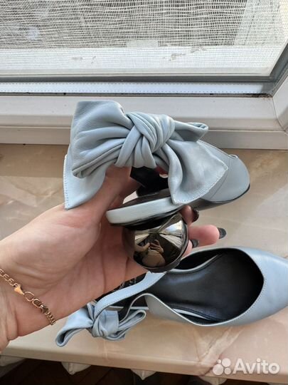 Балетки натуральная кожа 38