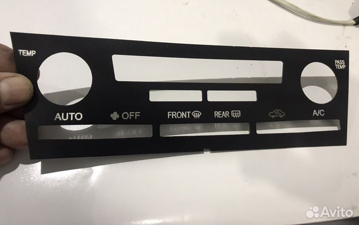 Черный плимат контроль Toyota Camry 40