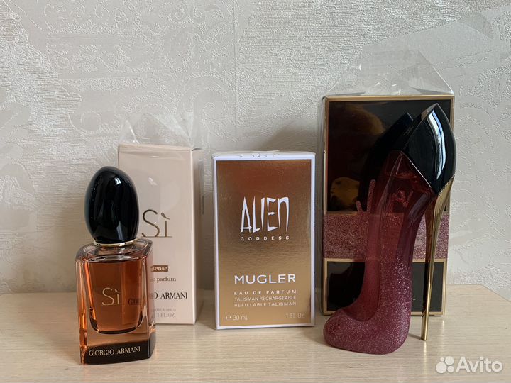 Делюсь парфюмом Armani,Mugler и другие