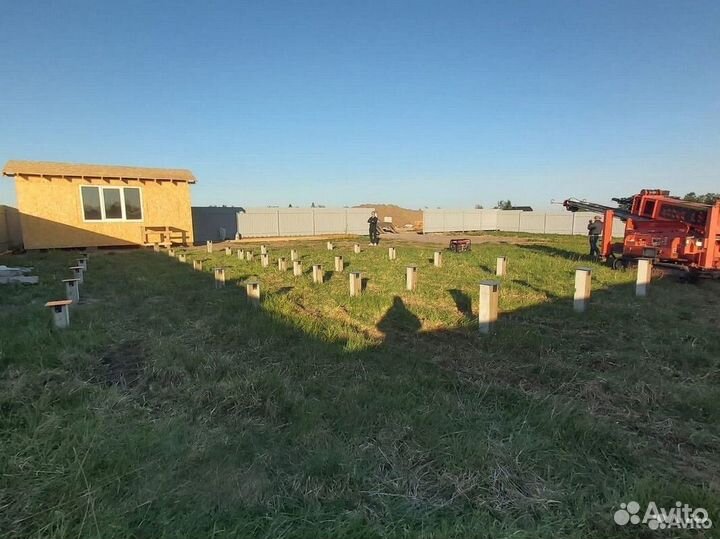 Жб сваи. Фундамент на жб сваях под ключ