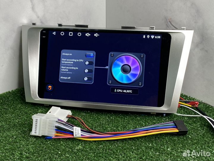 Магнитола на toyota camry 40 2006-2011 арт879