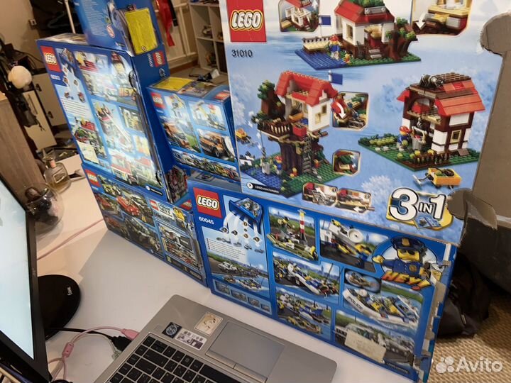 Lego City коробки