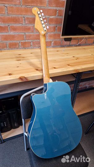 Гитара Fender sonoran SCE lake placid blue