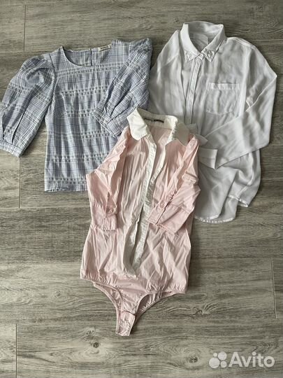 Блузка рубашка женская stradivarius