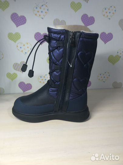 Новые Сапоги зимние детские на девочку 33 размер