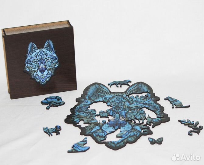 Деревянные пазлы