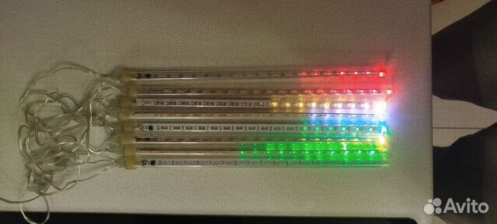 Новогодние гирлянда -сосульки