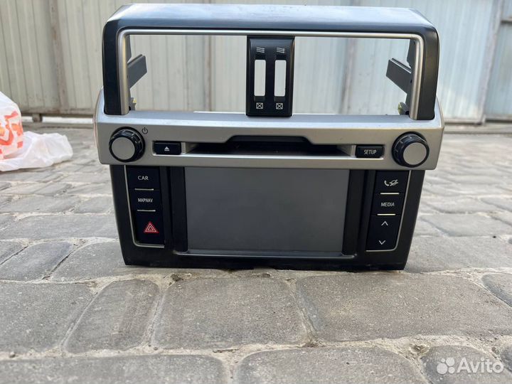 Магнитола на toyota land cruiser prado 150 2014