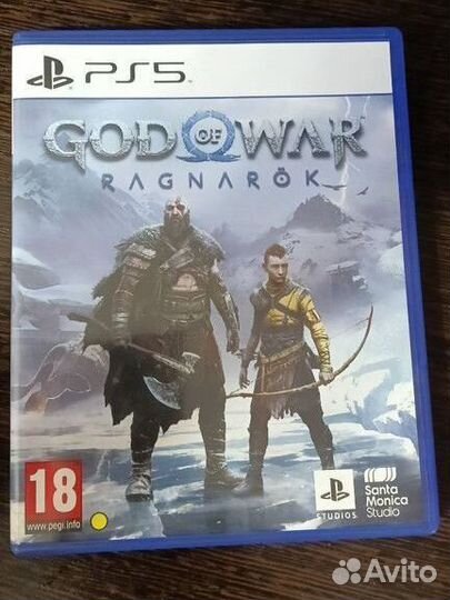 God of war ragnarok ps5 диск русская озвучка