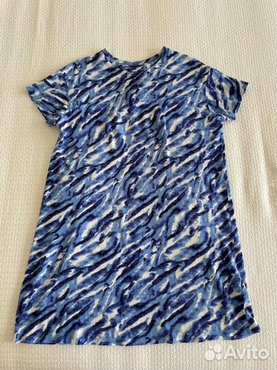 Marks & Spencer платье футболка, р UK 14 (S), хлоп