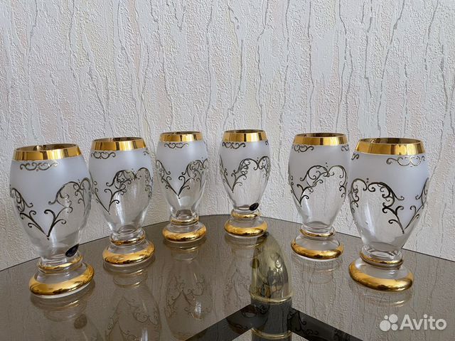 Бокалы bohemia б/у