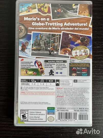 Super Mario Odyssey (Nintendo Switch) Новый