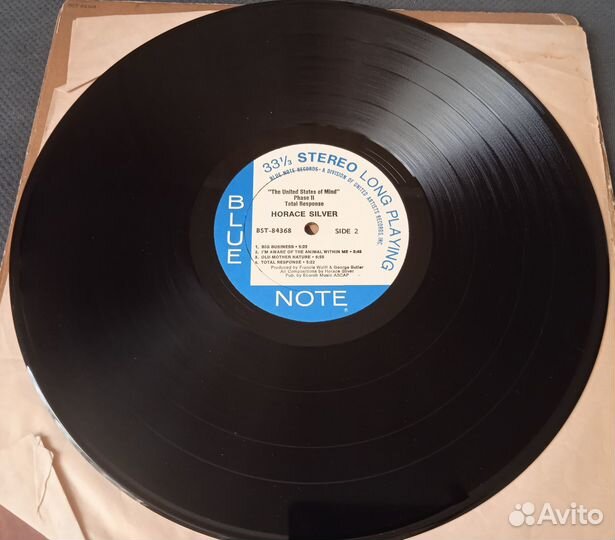 Horace Silver / Total Response - 1972 US LP