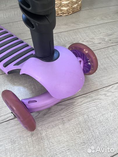 Самокат детский трехколесный