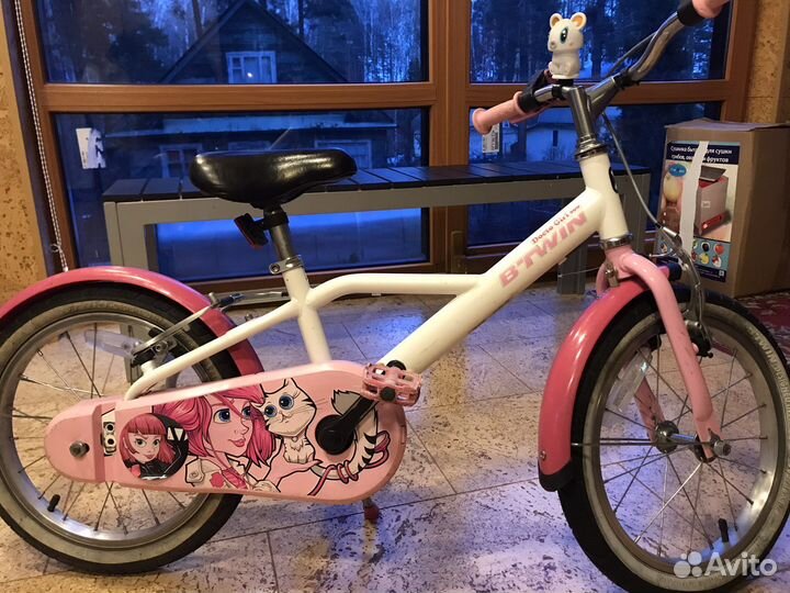 Детский велосипед btwin doctor girl 500