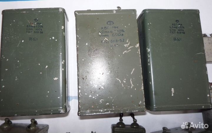 Конденсаторы СССР в ассортименте