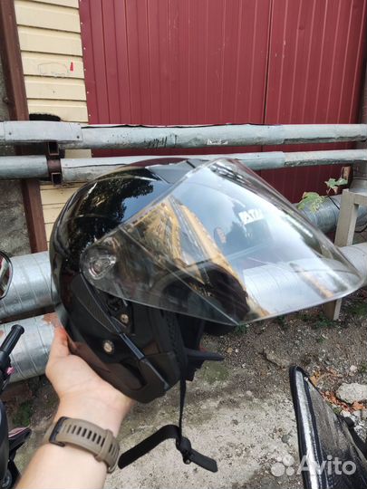 Мотошлем открытый Ataki JK526 Solid