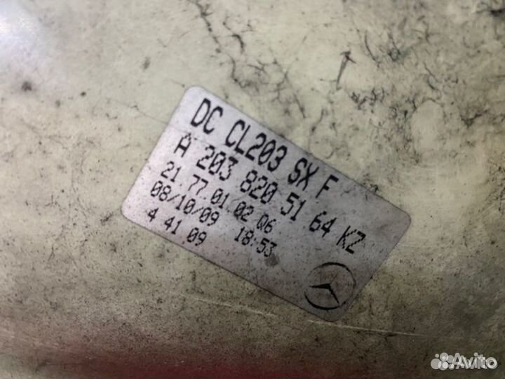 Фонарь задний левый Mercedes Clc W203 OM646.963