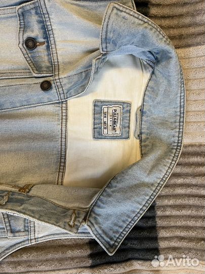 Джинсовая жилетка мужская Pull bear