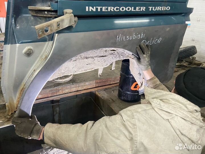 Mitsubishi Delica 4 арки крыльев комплект