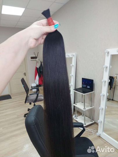 Натуральные волосы для наращивания 60см