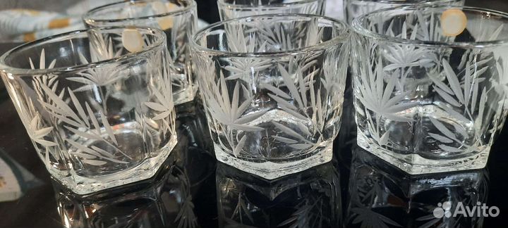 Стопки хрустальные СССР