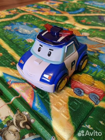 Поли робокар трансформер музыкальный