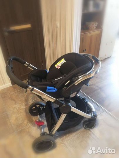 Детская коляска 3 в 1 с автолюлькой