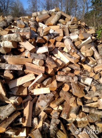 Сухие березовые дрова