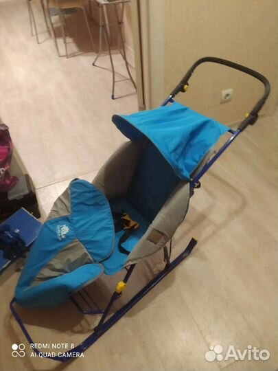 Коляска санки