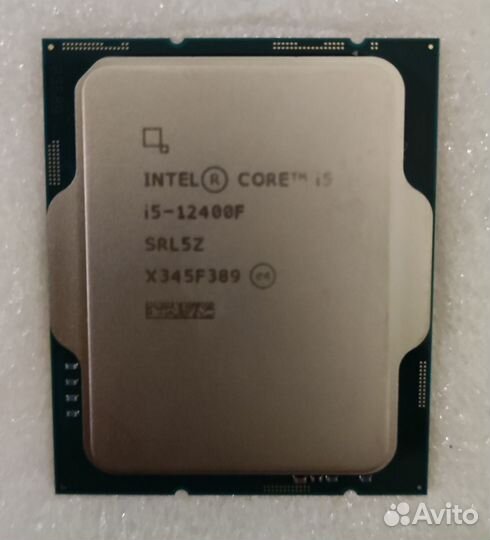 Процессор intel core i5 12400f oem