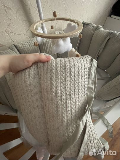 Бортики в детскую кроватку