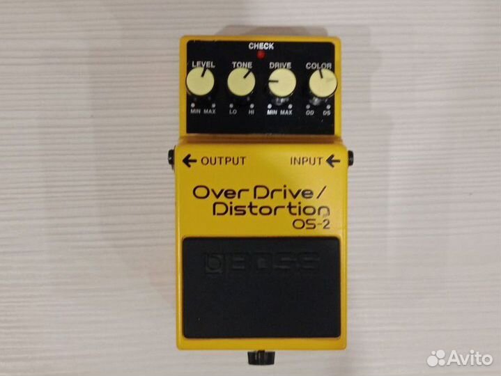 Boss OS-2 Overdrive/Distortion Made in Taiwan