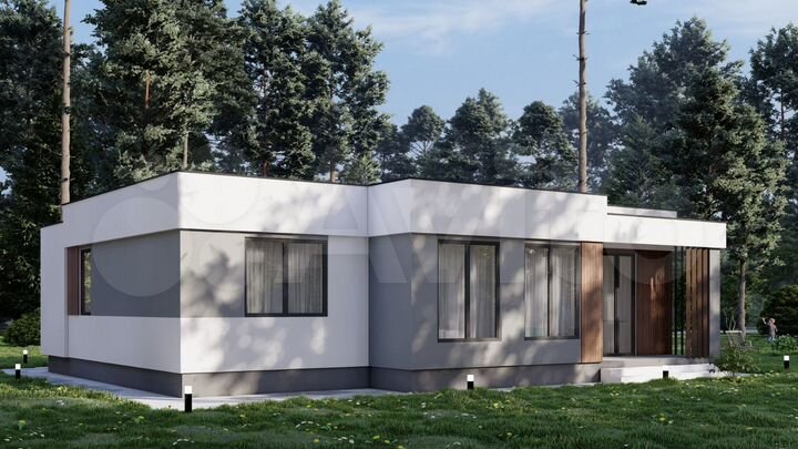 Коттедж 105 м² на участке 8,7 сот.