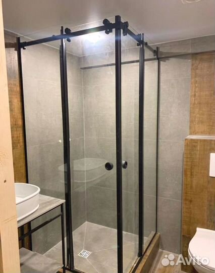 Душевые стеклянные ограждения на заказ с гарантией