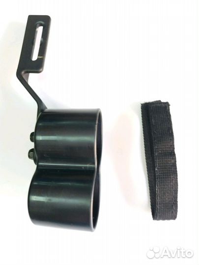 Крепление костылей к инвалидной коляске