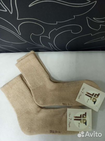 Носки из шерсти верблюда, яка, монгольские