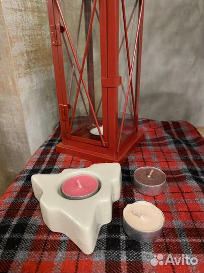 Новогодний подсвечник