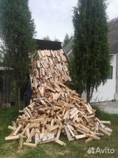 Дрова березовые колотые