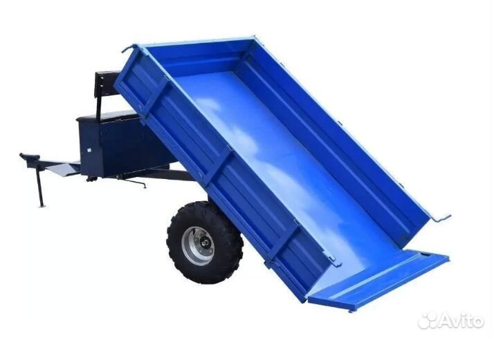 Телега для мотоблока Прицеп 650 кг 2-х местный
