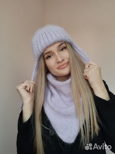 Вязаная косынка