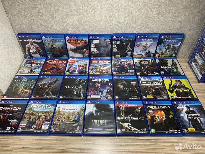 Диски Игры на PS4 ps4 PS5 ps5